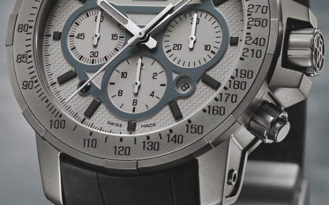 蕾蒙威（Raymond Weil）Nabucco钛金属46毫米多功能计时腕表