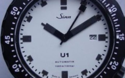 新恩Sinn U1白色限量版手表ETA2824-2