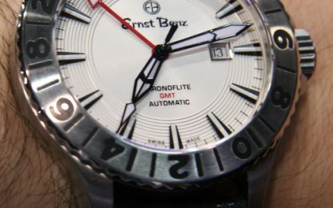 真棒恩斯特奔驰计时机格林尼治标准时间GMT手表