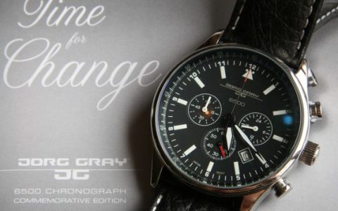 戈尔格格雷Jorg Gray JG 6500：巴拉克·奥巴马同款手表
