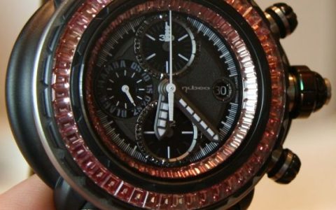 Nubeo Black Mamba努贝奥黑曼巴科比布莱恩特镶钻腕表