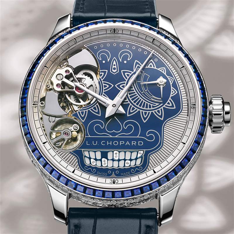 表盘，Chopard Full Strike Dia De Los Muertos 三问报时装置