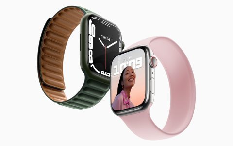 介绍Apple Watch Series 7：更大的屏幕，更难破解