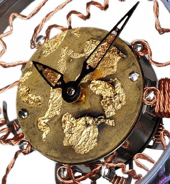 奇怪的恶魔手表Aryta Tesla Squelette Quadri转子手表