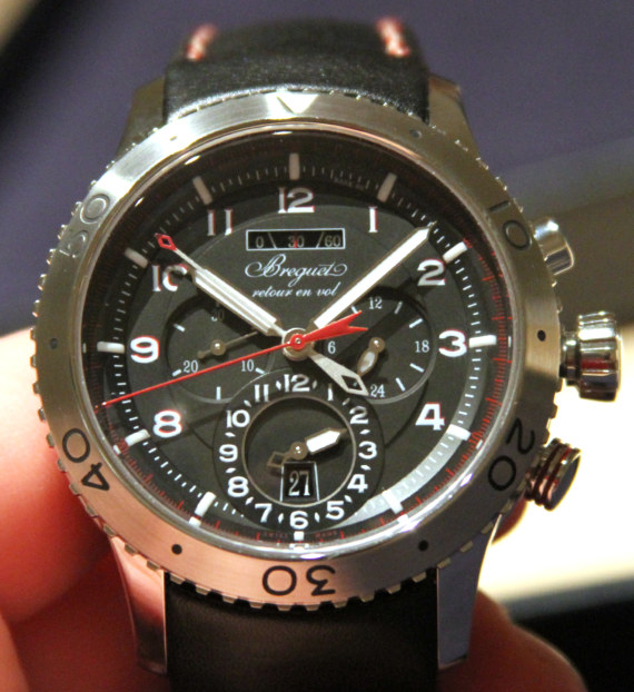 宝玑二十二型飞返计时GMT腕表