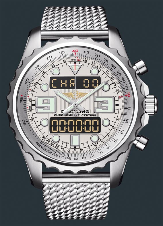 百年灵超时空多功能计时78型机芯腕表