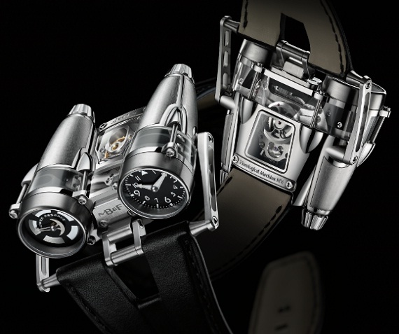 MB&F HM4 Thunderbolt运输机引擎造型手表