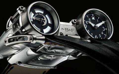 MB&F HM4 Thunderbolt运输机引擎造型手表