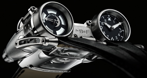 MB&F HM4 Thunderbolt运输机引擎造型手表