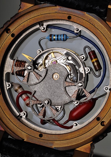 奇怪的恶魔手表Aryta Tesla Squelette Quadri转子手表