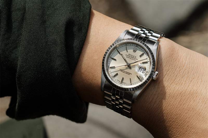 劳力士Datejust Ref. 16220带热带表盘通过丰富的福登