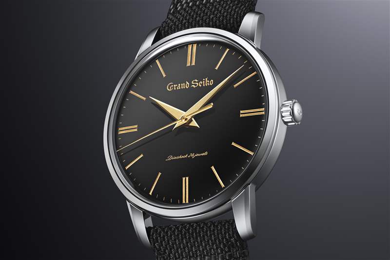 带有金色装饰的 Grand Seiko SBGW295 手表
