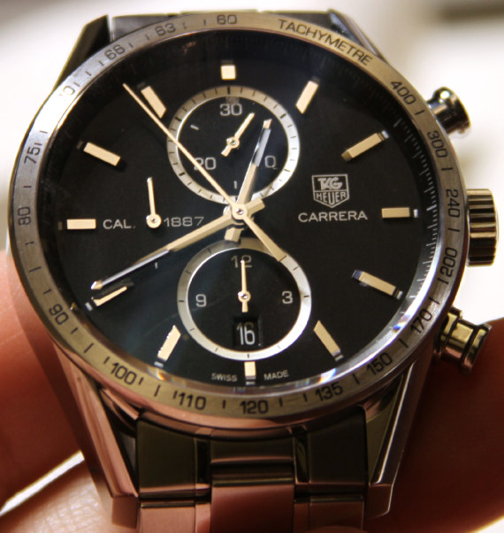 泰格豪雅卡莱拉Tag Heuer Carrera计时机芯1887腕表