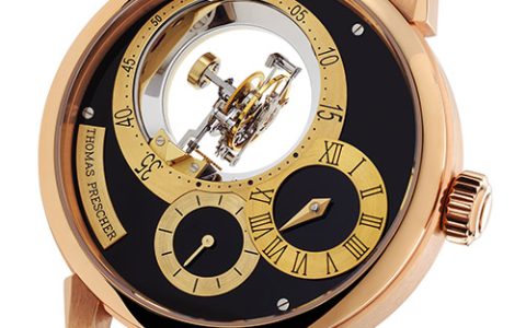 托马斯·普雷舍三轴陀飞轮调节器腕表