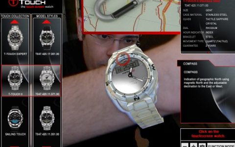 天梭AR虚拟现实增强技术试戴手表软件Tissot-Reality