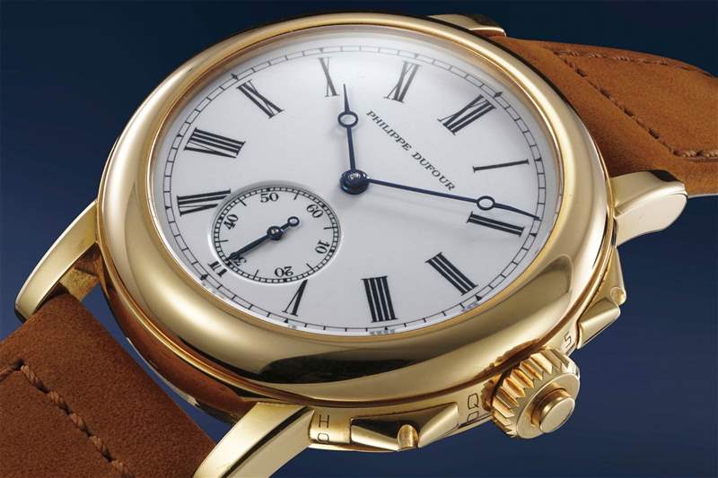 Philippe Dufour Grande et Petite Sonnerie 腕表，Phillips Geneva Watch Auction XIV