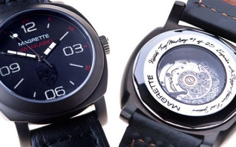马格莱特Magrette Kaitiaki & Kai Kaha雕刻男性腕表