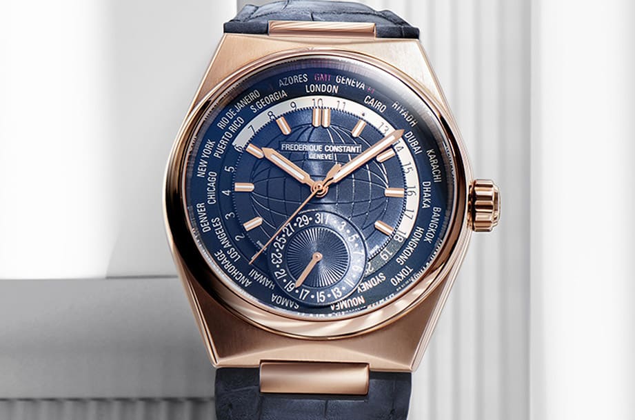 康斯登纪念创立35周年,推出世界时区手表庆祝珍贵里程碑