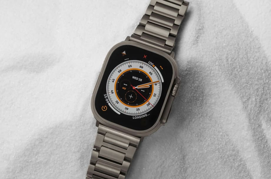 美国公司替Apple Watch Ultra研发专属钛金属链带价格与出货时间曝光
