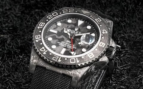 全黑设计碳纤维表壳GMT-Master II低调却潮流感十足