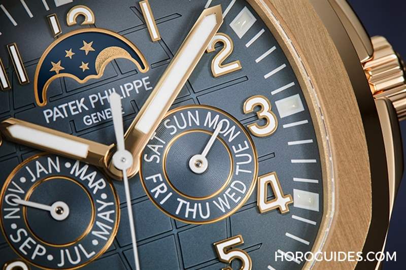 PATEK PHILIPPE - 百达翡丽Aquanaut第一款年历表：Aquanaut Luce 5261R-001搭配蓝灰色表盘