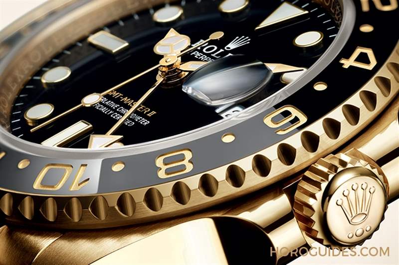 ROLEX - 劳力士GMT-Master II新款灰黑双色陶瓷圈黄金材质大器回归