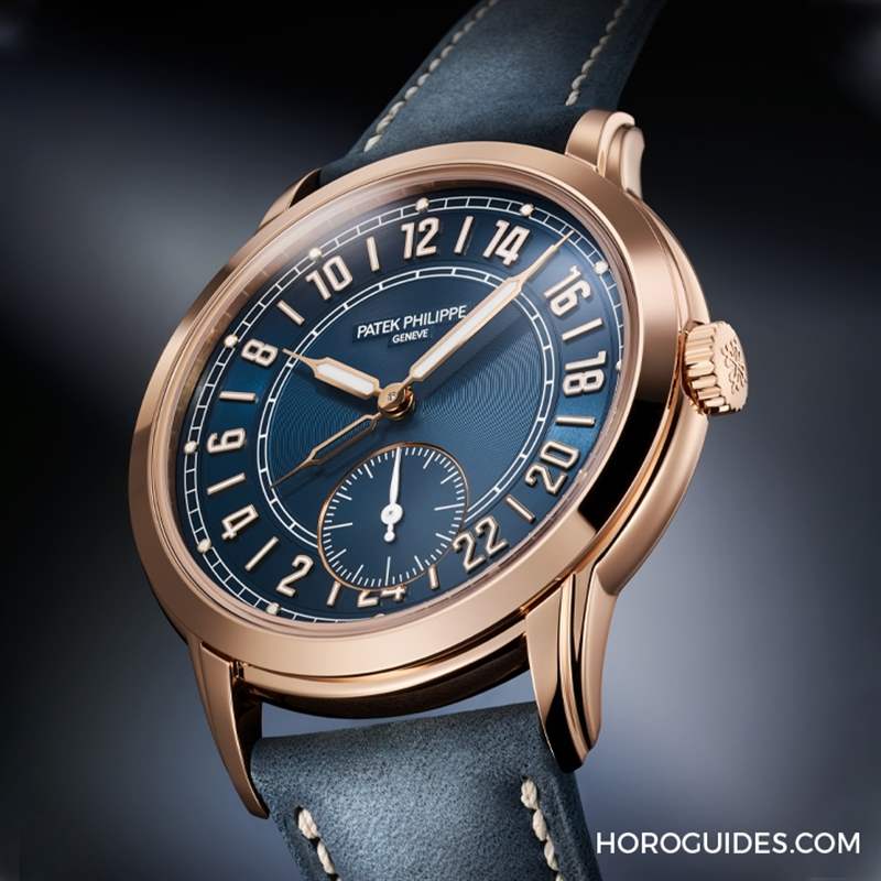 PATEK PHILIPPE - 百达翡丽Calatrava 5224R-001两地时间腕表原创二十四小时显示