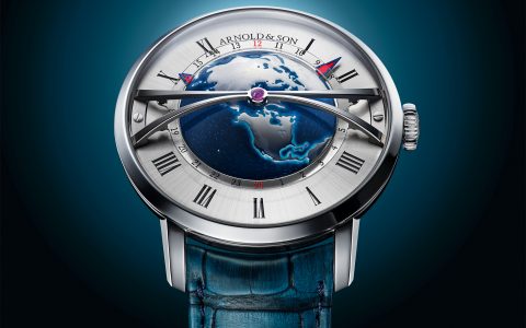 Arnold & Son Globetrotter不锈钢腕表隆重登场