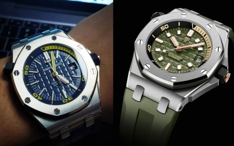 AP爱彼7款热门Royal Oak Offshore Diver推介｜不一样的潜水表感觉