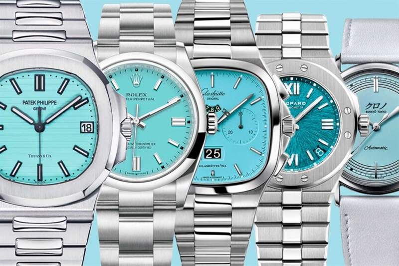 PP Nautilus X Tiffany以外的Tiffany Blue手表选择！ Rolex、MoonSwatch及Breitling等都仲有机会入手！