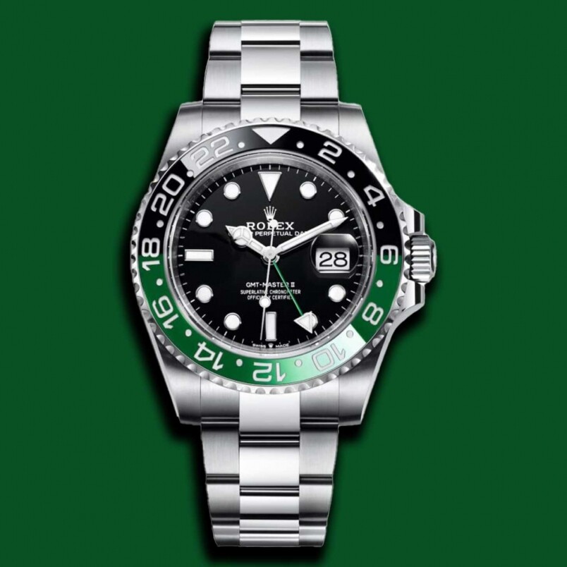 绿黑圏Rolex GMT-Master II