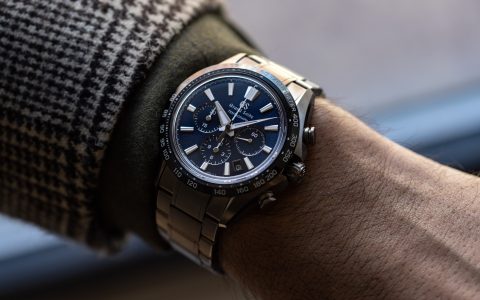 Grand Seiko的首款机械计时码表The Tentagraph