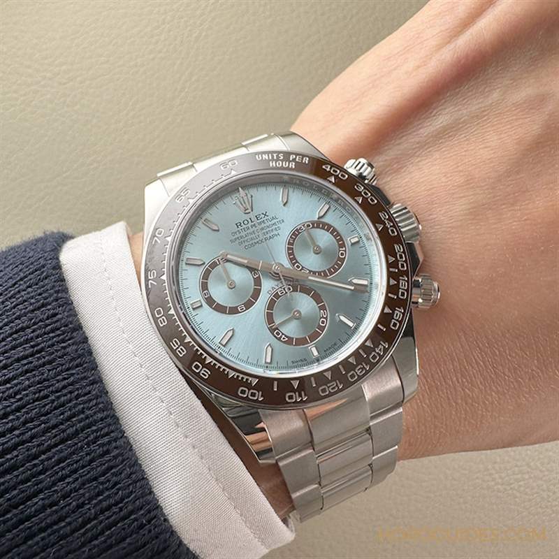 ROLEX - Daytona 60周年，底盖封印解除！ 劳力士126500系列的新壳型、新表面、新机芯