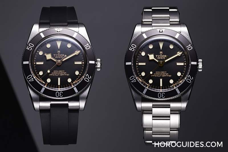 TUDOR - 测试你的运动表尺寸下限！ 帝舵TUDOR Black Bay 54更袖珍更薄，表径37mm