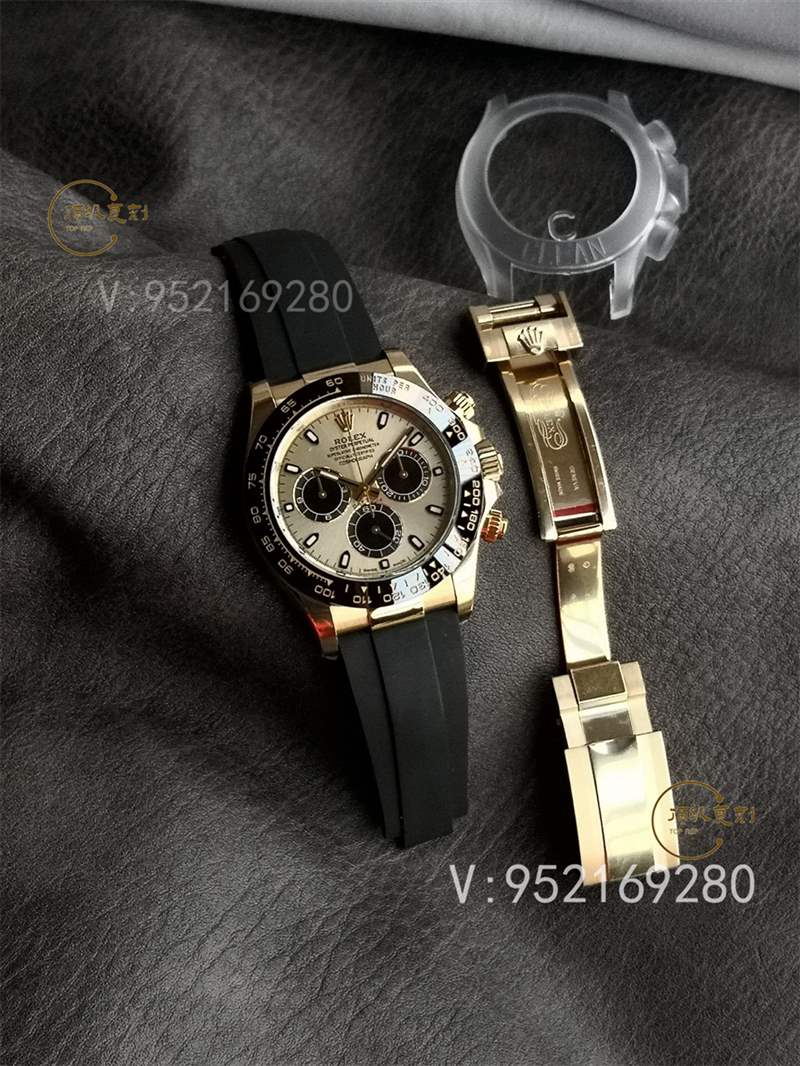 Clean厂C厂余文乐迪通拿4130机芯复刻手表对比正品怎么样