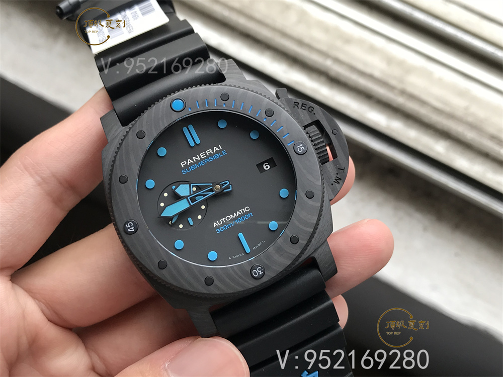 VS厂(SBF厂)沛纳海pam616和pam1616碳纤维47mm直径手表做工怎么样