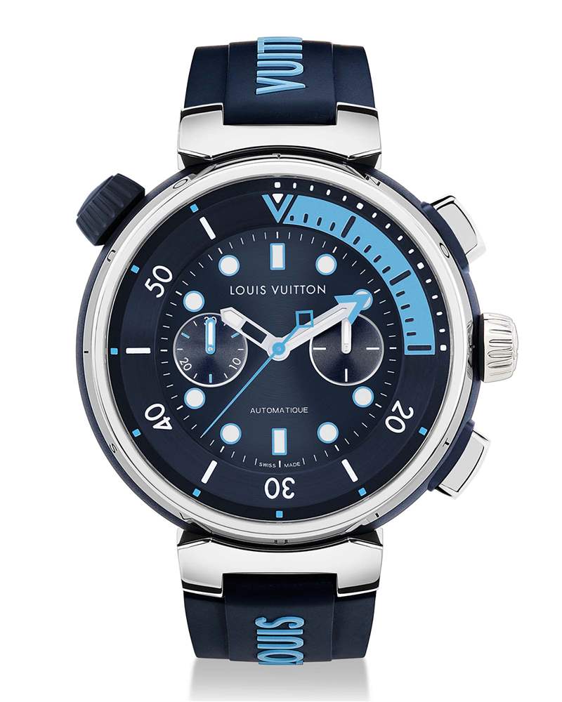 Louis Vuitton推出Tambour Street Diver Chronograph潜水计时码表