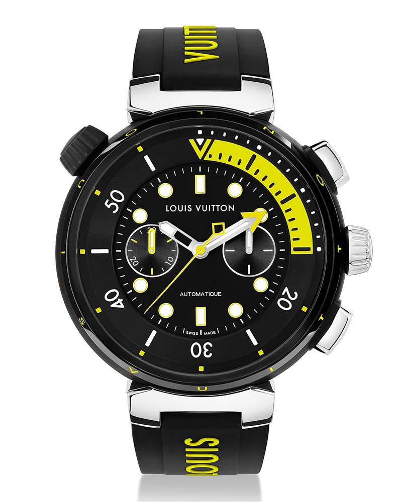 Louis Vuitton推出Tambour Street Diver Chronograph潜水计时码表