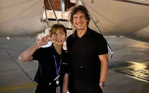 汤姆克鲁斯宣传新戏低调露出2023年刚入手的劳力士热表