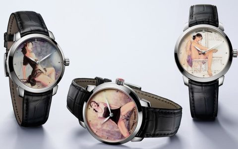 致敬经典情色漫画40周年里程碑雅典表打造米罗马那哈联名彩绘限量艺术表