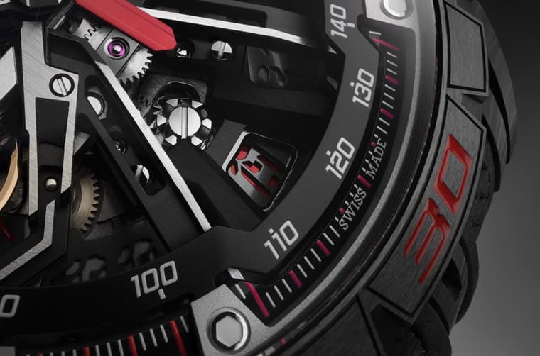 罗杰杜彼王者竞速飞返计时码表含有两项申请中专利手表设计灵感、特色、规格一次看