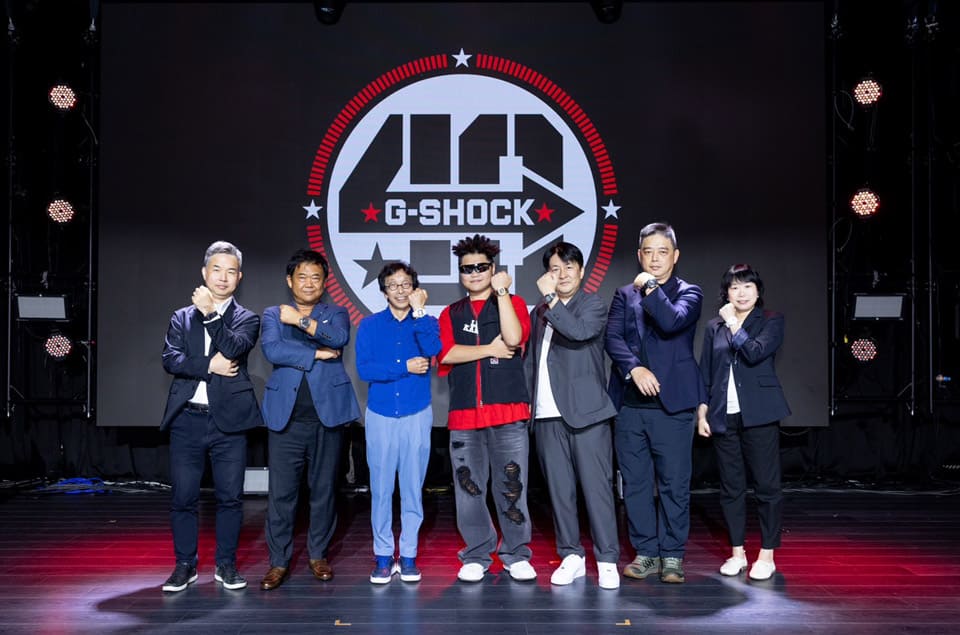 卡西欧G-SHOCK 40周年音乐派对与记者会现场展出年度话题新作