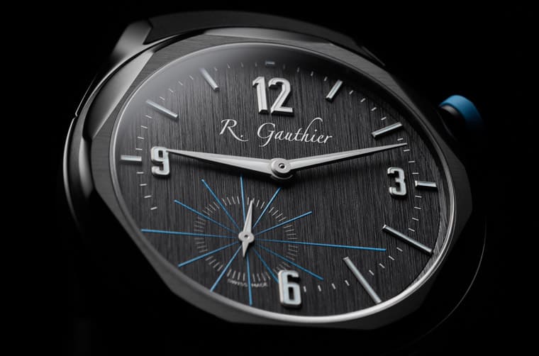 ROMAIN GAUTHIER第4款自制机芯钛金属手表以链带或ALDC镀层展现现代休闲风格