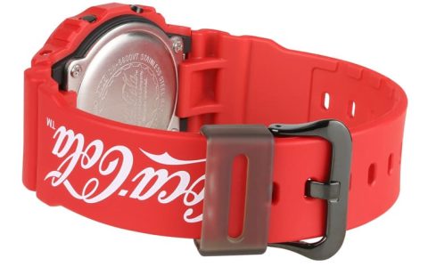 卡西欧G-SHOCK和可口可乐以DW5600和DW6900推出最新联名表