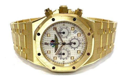 送给车神舒马克的爱彼皇家橡树计时码表出售惊人价格