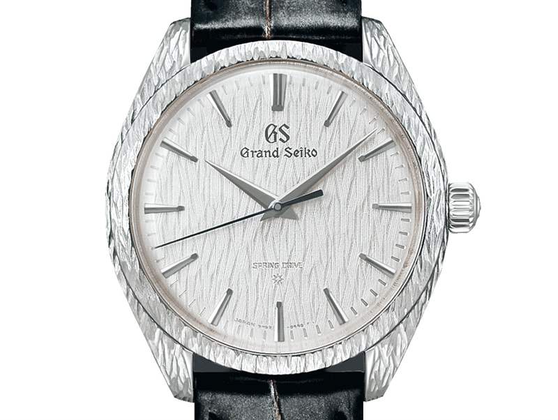 Grand Seiko推出Masterpiece Collection Spring Drive SBGZ009雕刻工艺腕表：冬季白桦林