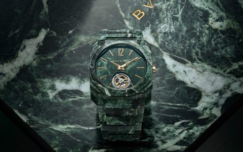 奇绝之美！前卫演绎罗马帝国魂，BVLGARI Octo Finnisimo超薄陀飞轮腕表大理石款