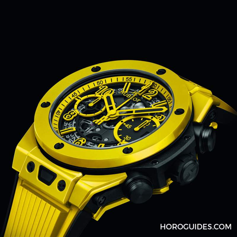 HUBLOT - 网坛史上首位拥第39座千分名人赛冠军宇舶表大使球王乔科维奇秀最强外挂魔力黄陶瓷计时码表