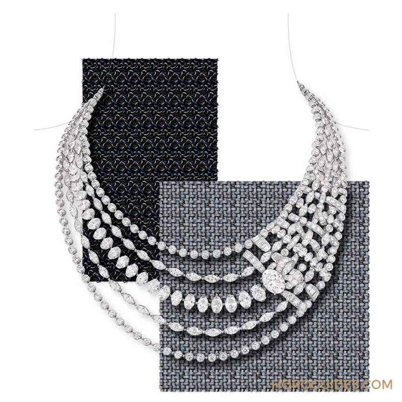 CHANEL - 以宝石编织出斜纹软呢那般的柔软｜Tweed de CHANEL顶级珠宝系列