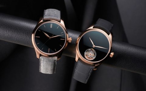 夺目红金与世上最黑材质Vantablack的极致对比｜亨利慕时勇创者系列Vantablack®概念表新作